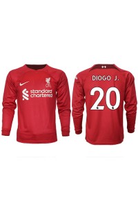 Fotbalové Dres Liverpool Diogo Jota #20 Domácí Oblečení 2022-23 Dlouhý Rukáv